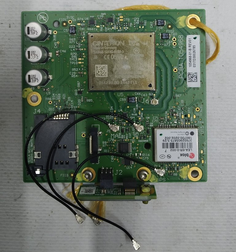 4 Modem US (LTE) REV01 Tesla model S, model S REST, model X 105496801B