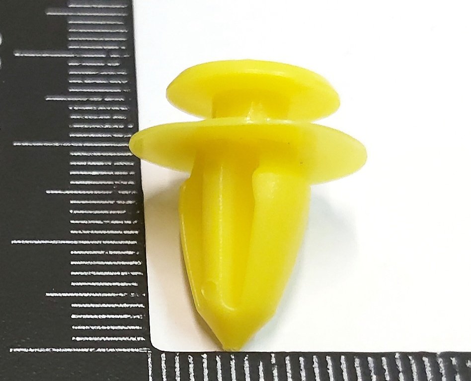 8 Clip yellow Tesla model S REST, model X, model 3, model Y 1115332-00-B