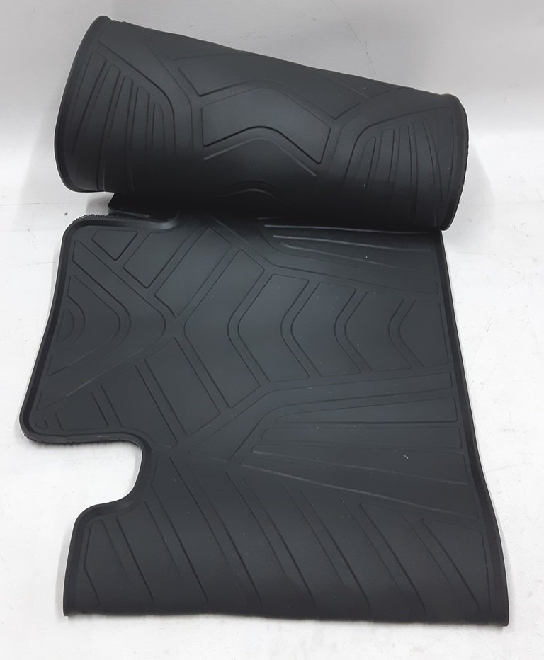 Tesla 모델 X 231-TSMX-0800T-02 1열 2열 시트 고무 매트 세트