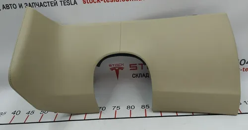 Накладка декоративная под руль PVC TAN Tesla model S, model S REST 1002405-16-H