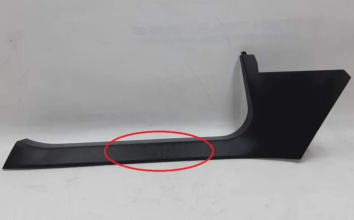 A-stijl dorpellijst linksonder met schade Tesla model S, model S REST 1010668-00-F