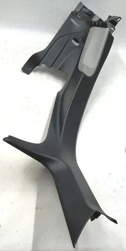 17 ASY C-PLR TRIM LOWER LH PVC GREY with damage Tesla model S 1002534-09-H