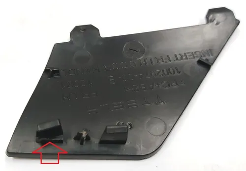 10 핸들 앞 왼쪽 아래 도어 카드 플러그 손상 Tesla 모델 S, 모델 S REST 1002974-00-E