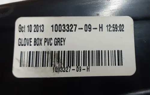 1003327-09-HグローブボックスPVCGRAYテスラモデルS1003327-00-E