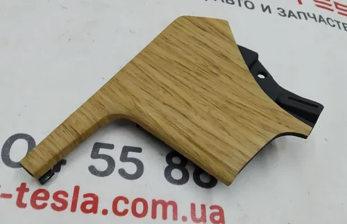 23 中央パネルの装飾トリム、運転席右OAK NATURALMATAテスラモデルSREST 1004518-13-I