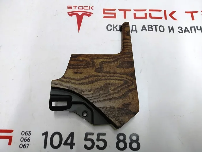 18 Sobreposição decorativa da direita do motorista do painel central FIGURED ASH MATA Tesla modelo S REST, Tesla modelo X 1004518-99-I