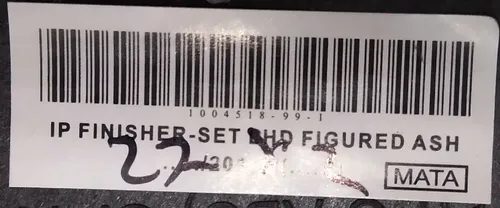 18 Sobreposição decorativa da direita do motorista do painel central FIGURED ASH MATA Tesla modelo S REST, Tesla modelo X 1004518-99-I