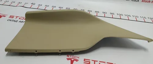 36 门卡袋，右前方 PVC TAN 40B（细粒面皮革，无额外照明） Tesla Model S、Model S REST 1007938-08-J