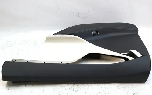 Deurkaart rechtsachter PURB/G/PUR13/PVCB CREAM PREM zonder lijst (beschadigd) Tesla model S REST 1008105-52-L