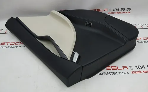 4 Conjunto da placa da porta traseira direita PURB/G/PUR13/PVCB CREAM PREM (danificado) Tesla modelo S REST 1008105-52-L