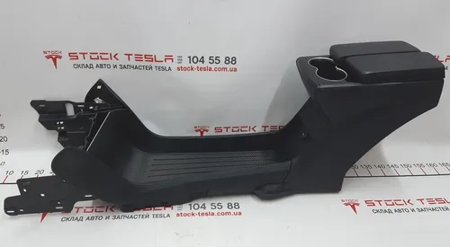 1 Центральна консоль у зборі (підлокітник BLK BASE підстаканик PIANO BLK) NEW Tesla model S 1010249-00-A