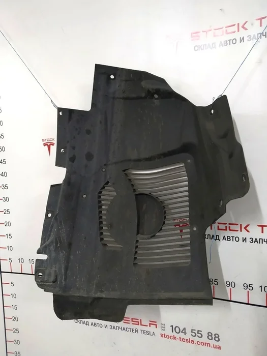 8 بطانة الرفرف الأمامية اليسرى والجزء الأمامي الخلفي (مع مقبس حساسات وقوف السيارات) تسلا موديل S 1020467-00-E