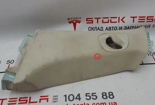 15 Ornamentar stâlp B sus stânga SUS ZUMA ALC deteriorat Tesla model S, model S REST 1021612-00-A