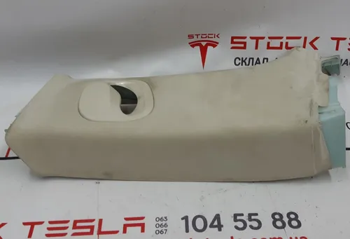 15 Ornamentar stâlp B sus stânga SUS ZUMA ALC deteriorat Tesla model S, model S REST 1021612-00-A