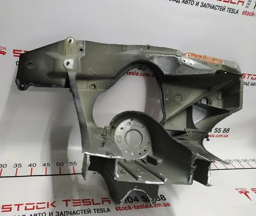권총 조립품이 있는 1/4 전면 왼쪽 유리 AWD Tesla 모델 S 1021743-S0-A