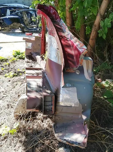 Karosseri sidedel højre, delvist samlet Tesla model S, model S REST 1024193-S0-B