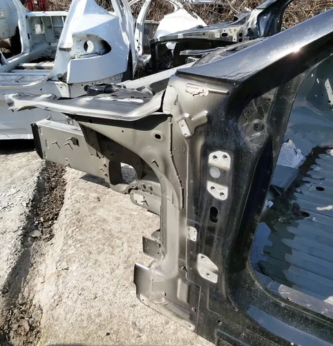 Kvart forreste venstre søjle A (forrest) AWD PBSB med sidevanger Tesla model S, model S REST 1022596-S0-L