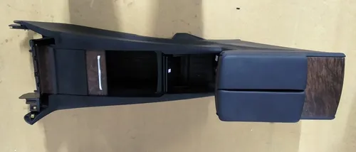 1 مسند ذراع لتجميع الكونسول الوسطي ، حامل أكواب من الجلد الأسود ، خشب محكم Tesla موديل X 1026728-S0-E