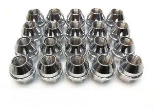 Комплект гайок колісних великих (20 шт) M14x1.5 PC10 21мм Tesla all models 1027002-00-B