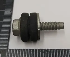 Kissen-Dämpfer-Befestigung des Antriebs zum Öffnen des Schlosses, montiert mit Riegel Tesla Modell X 1034485-S0-C