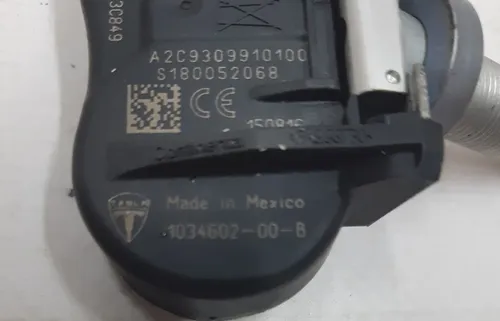 Датчик тиску в шинах TPMS 433 MHz (SILVER WITH SILVER CAP) Tesla model X 3 S REST