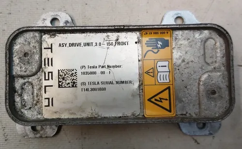 1 Wymiennik ciepła / chiller (CHILLER) przedniego silnika bez wspornika Tesla model S 1035000-00-F