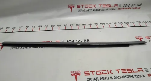 4 Молдинг зовнішній двері задніх лівих хром Tesla model S, model S REST 1038395-80-A
