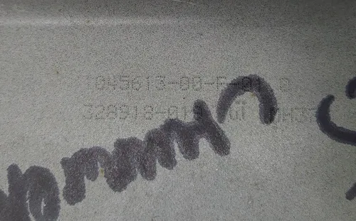 24 Parte lateral traseira direita Tesla modelo X 1031851-S0-B