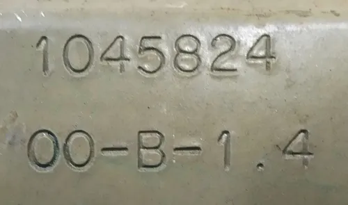 17 Linker vorderer Viertelanschluss zur Befestigung des Glases am Längsträger Tesla Modell X 1069427-S0-A