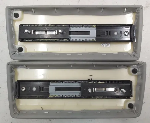 13 Підлокітник консолі PVC GREY у зборі з кронштейнами Tesla model X S REST 1046444-16-D