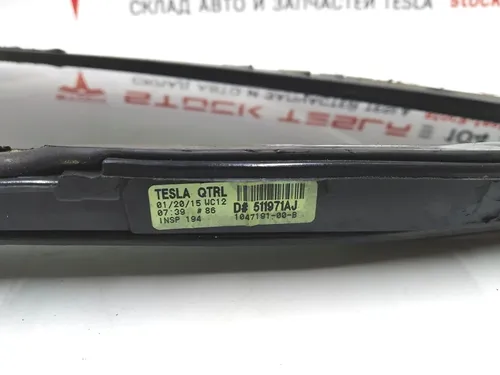 1047191-00-B Vetro (finestrino) ala posteriore sinistra Tesla modello S, modello S REST 1051820-00-A