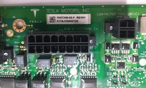 30 1047340-02-F Main Battery Management Board (BMS) REV01 {MSR_MX} 1047340-02-F
