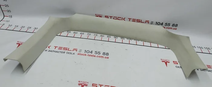 Vidro frontal da porta principal da traseira direita ALC CRM (danificado) Tesla modelo X 1052334-07-G