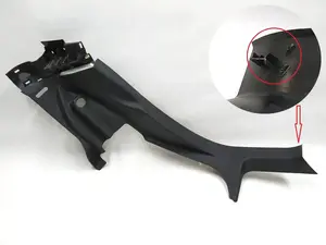 17 Acabamento do pilar C inferior esquerdo PVC B BLK danificado Tesla modelo S, modelo S REST 1051768-14-F