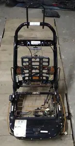 The frame of the metal seat of the driver's NEXT GEN (GEN 2) assembly with a sled and an electric motor. (damaged) Tesla model S REST, model S 1056258-02-B