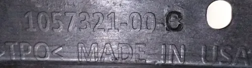 16 下后保险杠装饰件（唇部）涂漆（损坏） PMNG Tesla model S REST 1057321-00-C