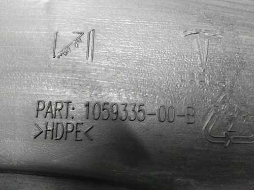 3 Presa d'aria per Tesla modello S REST 1059335-00-B