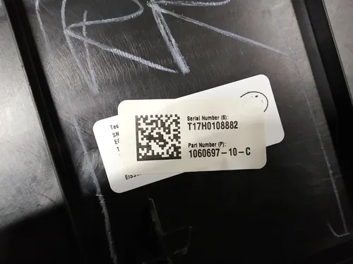 8 Torpedopaneel (zwart kunstleer) PUR/PUR BLK Tesla model S, model S REST 1060695-10-D