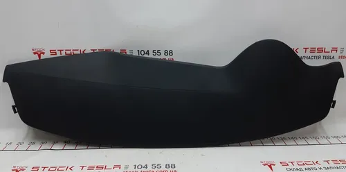 Панель торпеды (черная искуственная кожа) PUR/PUR BLK GRAFITE Tesla model S, model S REST 1060695-12-D