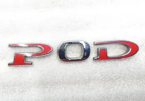 Эмблема "P0D" крышки багажника Tesla model X 1066330-00-A