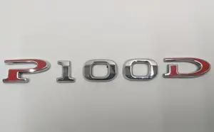 Emblem P100D Kofferraumdeckel Tesla Model S REST, Modell X 1066330-00-A