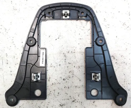 Blană de suprapunere decorativă (plastic). reg. Tetiera scaunului primul rând NEGRU Tesla Model S REST, Model X 1065501