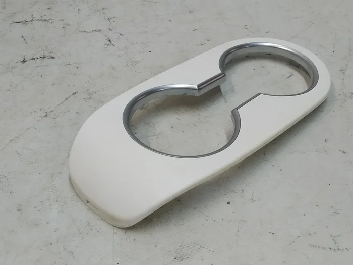 Copri portabicchieri per 3a fila di sedili bianco (bianco) Tesla Model X 1092645-01-A