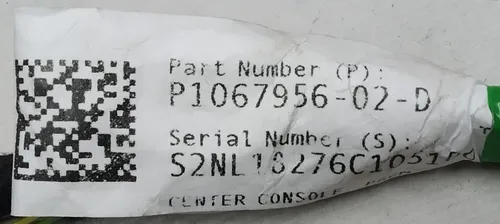 2 Elektroinstalace sestavy středové konzoly PREMIUM Tesla model 3 1067956-02-D