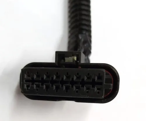 Conector (ștecher) pentru bara față PA66GF25 (femă) 807-445 RH Tesla model 3 1067958-00-E