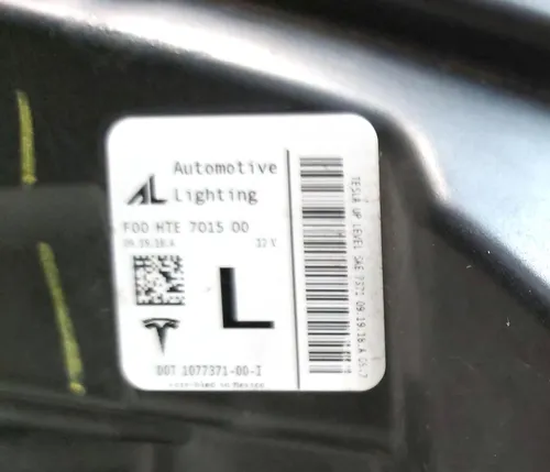 前大灯主左 UP LEVEL（美国）损坏特斯拉模型 3，模型 Y 1077371-00-K