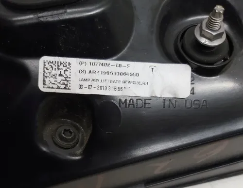 ランタ3ピンテスラモデル3（グローバル）、モデルY（米国）1077402-00-G。