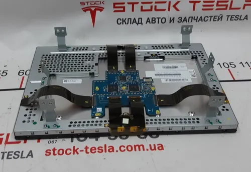 1 带触摸屏和控制板组件的显示器 Tesla Model X S REST 1078118-00-A