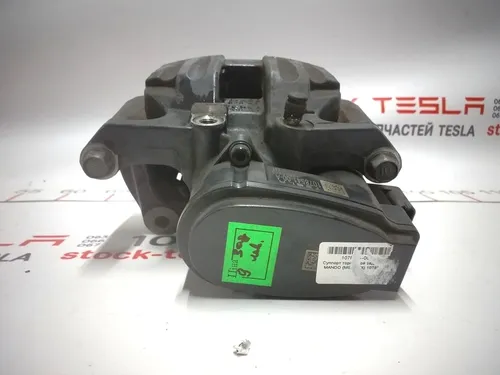 1 Zadní levý brzdový třmen MANDO bez destičky TESLA Tesla model S REST, Tesla model X 1078541-00-B