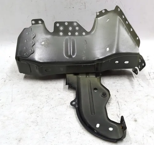 Ensemble amplificateur vertical longeron avant droit avec talon et support antibrouillard Tesla modèle 3 1080474-S0-B